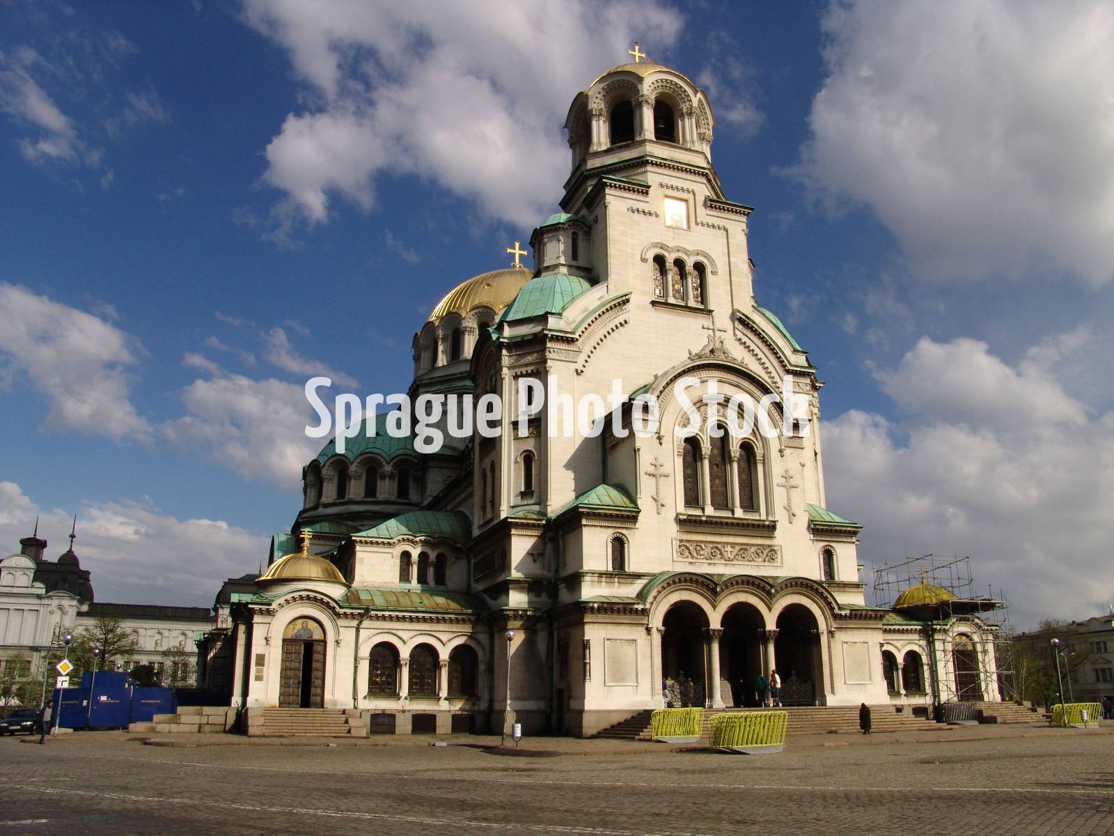 Alexander Nevsky Orthodox cathedral, Sofia. Bulgaria.