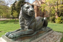 Ornamental lion, Sofia, Bulgaria.