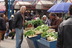 Sofia market. Bulgaria.