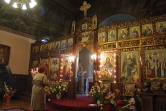 Sunday mass at the Byzantine Catholic Assumption Cathedral, Sofia. Bulgaria.